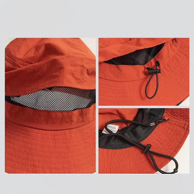Unisex wasserdichter, schnell trocknender, faltbarer Eimerhut für Outdoor-Sommeraktivitäten