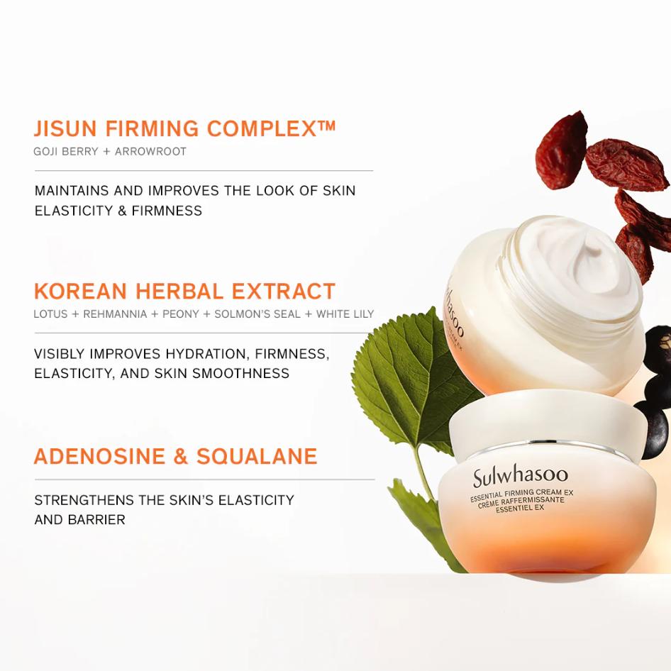 Sulwhasoo Essential Firming Cream EX, Anti-Aging Hydrating Moisturizer