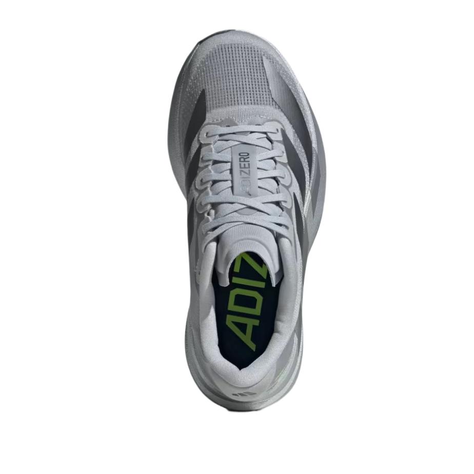 adidas Adizero Evo SL Low Top Kids' Running Shoes Silver/Iron Metal/Gray Two Unisex KK1248