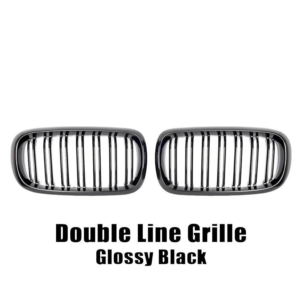 Přední kapota Ledvinky Mřížka Nárazník Černá Dvojitá Mřížka Náhradní Díl Autopříslušenství Vhodné Pro BMW F15 X5 F16 X6 2014-2017