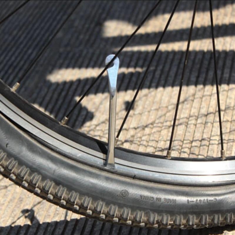 1PC Bicycle Tyre Lever Tube Remover Tool Stainless Steel Bike Tire Opener Crowbar MTB Road Cycling Wheel Repair Tool Accessories