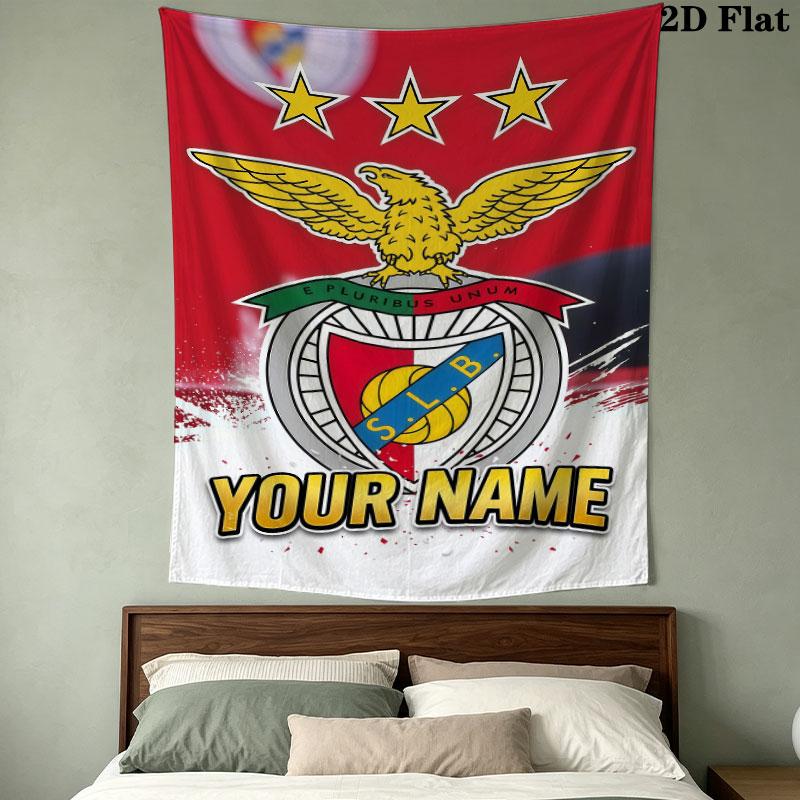 Slbenfica Wall Hanging Printed Fabric Blanket Decorative Tapestries for Bedroom Living Room Home Decor