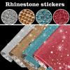 24x20cm Self Adhesive Acrylic Crystal Rhinestones Stickers For Car Decals Phone Scrapbooking Garment Accessories Diy Craft