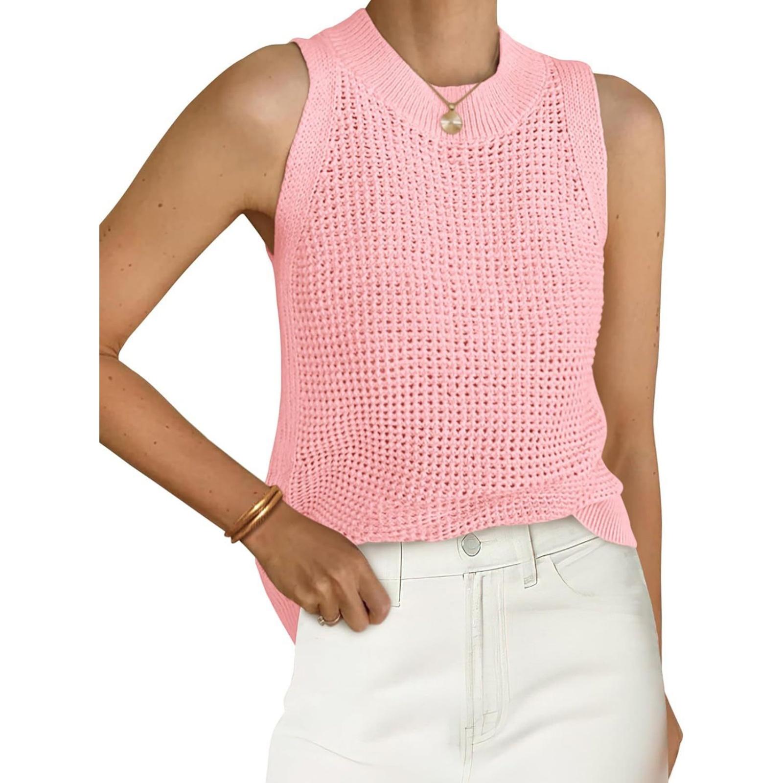 Ladies  Casual Loose Color Top XXL красный