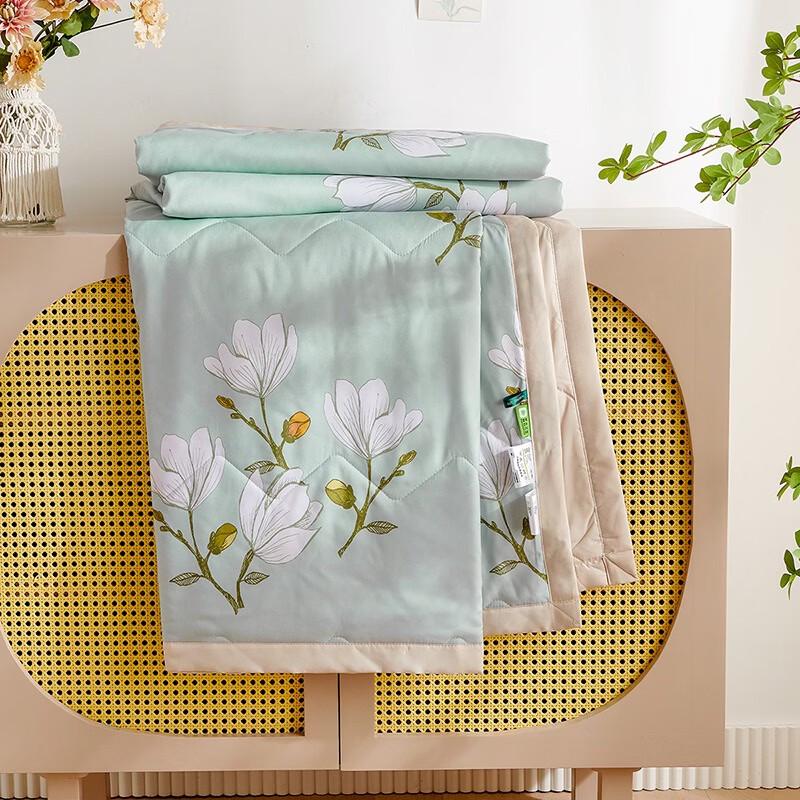 Yalu Brushed Printed Corn Fiber All-Season Quilt