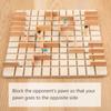 Wooden Chess Playthings Strategy Games ideal for Children Brain Training Parent-Child Interactive Board Games Fun Play Logical Thinking Puzzle Gifts