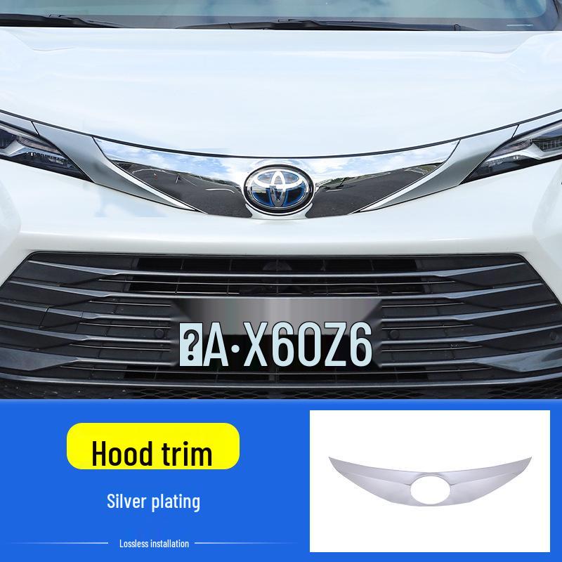 Dekorativní lišta znaku na kapotě pro Toyota Sienna 2021-2026