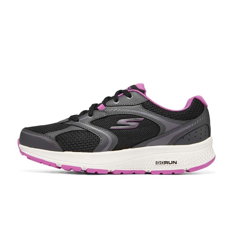 Skechers Women's 128280-BKPR Athletic Shoes