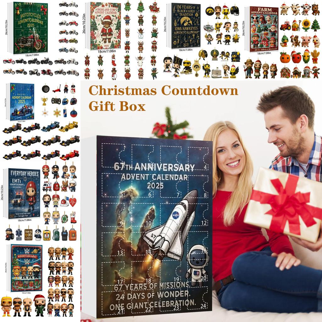 Série Vesmír Farma Téma Wwe Šampion Vánoční Adventní Kalendář Slepý Box Pro Sváteční Oslavy A Obdarování