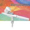Schwerkraftzufuhr Double Action 7CC Airbrush Farbspritzpistolen-Kit Werkzeuge für Spielzeug Nagelpflege(0,3 mm)