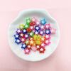 200 Stück Perlen für DIY handgefertigtes Material, Acrylperlen, 10 mm, Herz-Stern-Perlen, lose Perlen, Schmuckherstellung, Zubehör, Bonbonfarben, Kunsthandwerk