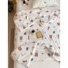 Skin-Friendly And Comfortable Cotton And Linen Embroidered Soybean Summer Quilt Cooling Quilt