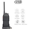 Retevis RT24 Plus Rechargeable Professional PMR446 License-Free Walkie-Talkie 16 Channels CTCSS/DCS, with Earpiece and USB Base