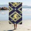 Ethnic Pattern Print Microfiber Printed Beach Towel Mountain Climbing Yoga Beach Swimming Running Absorbent Soft Towel