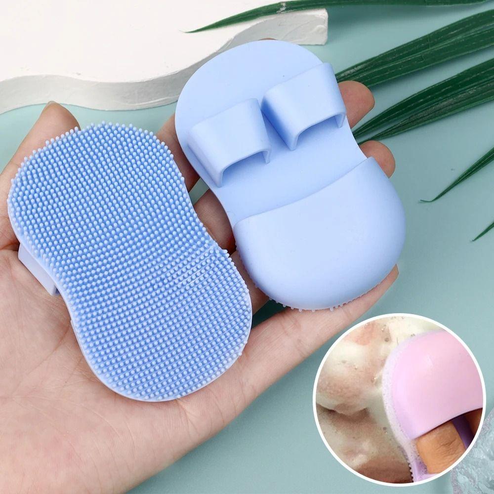 Mini Facial Cleansing Brush Silicone Blackhead Acne Cleansing Pad Skin Care Tool