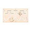 Busy Board DIY Accessories Material Basic Skill Sensory Toy Unpainted Activity for Kids Preschool