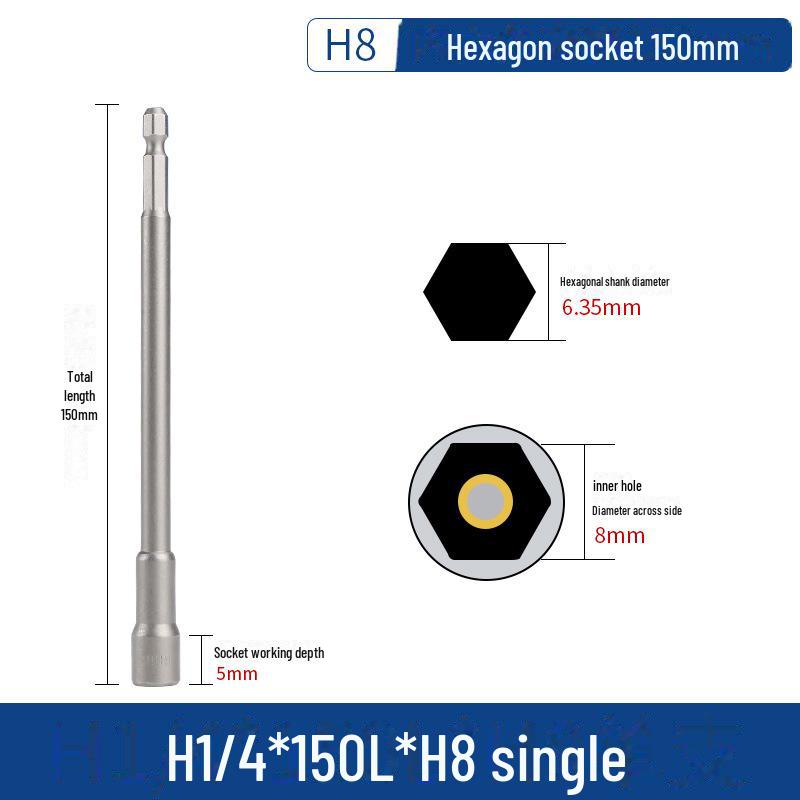 Dane Tools Magnetischer Inbusschlüssel und selbstschneidender Schraubendreher-Bohrersatz