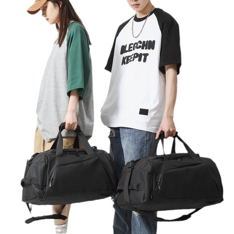 Sports Fitness Bag, Independent Shoe Compartment, Travel Bag, Large Capacity, High-End Men'S Backpack, Dry And Wet Separation, Portable Duffel Bag.