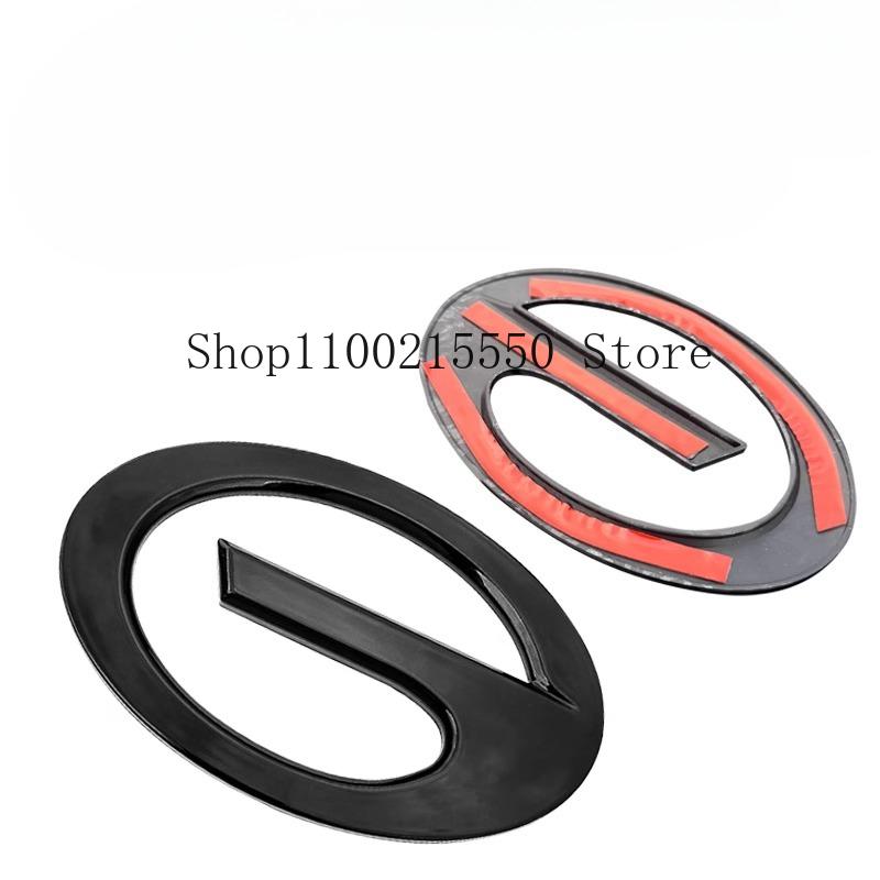 AAWI1 Accessories compatible compatible for GAC Trumpchi S7 2025 2026 Car ABS Plastic Front Grille Badge Trunk Emblem Carbon fiber Head Rear Body D