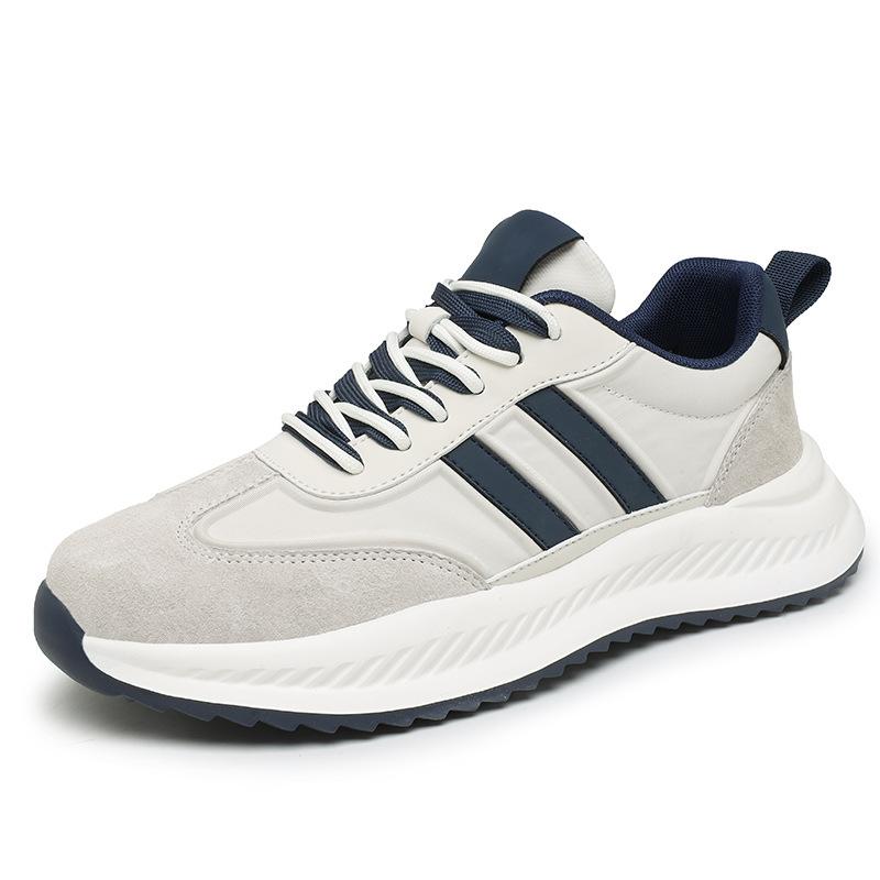 Forrest Gump Xiaobai Men's Shoes 2025 New Spring Breathable Versatile Casual Board Shoes Platform Heightening McQueen Sports Shoes