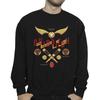 HARRY POTTER Mens Quidditch Golden Snitch Sweatshirt