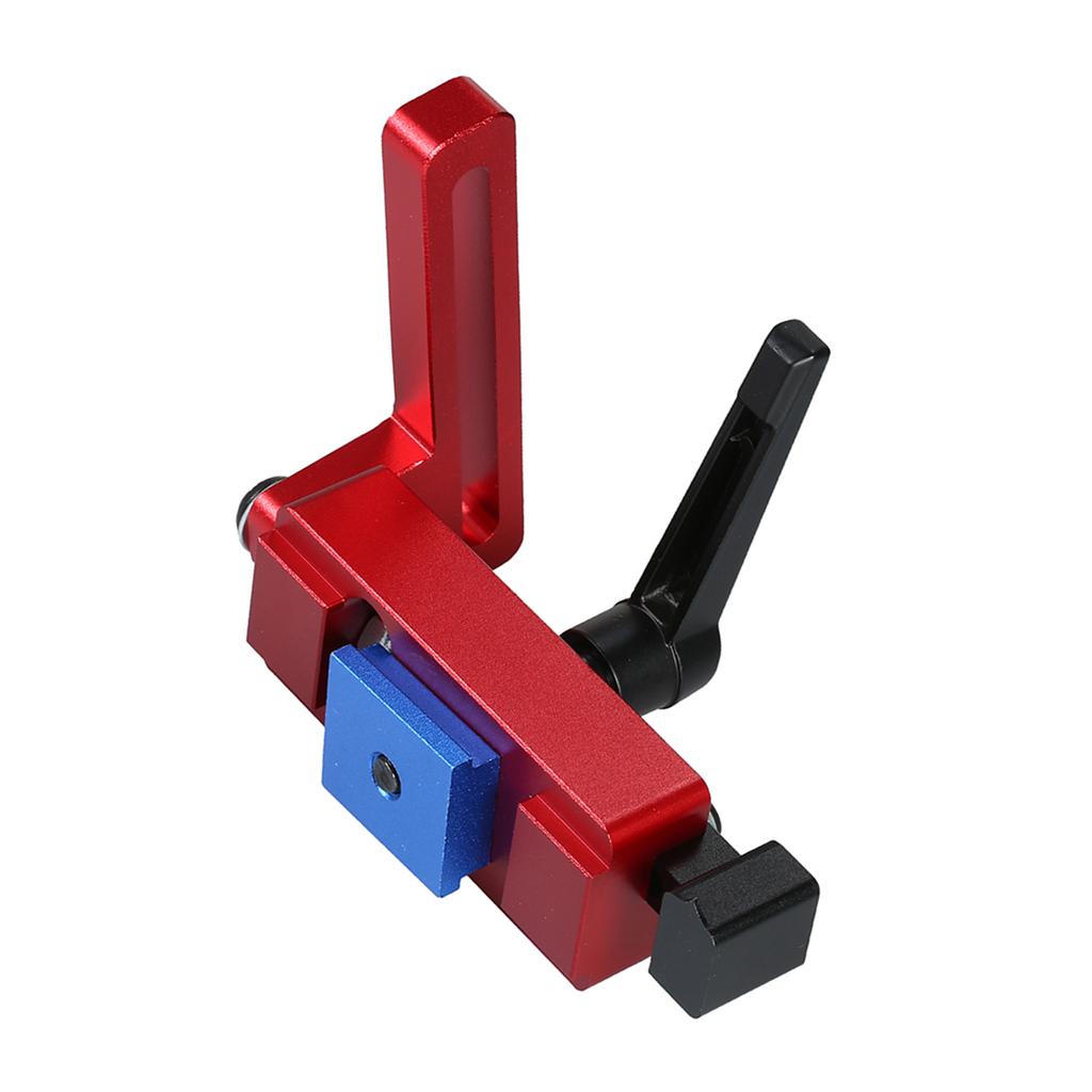 45 Chute Aluminum alloy T tracks Woodworking Miter Track Stop Chute Stopper for Woodworking Workbench