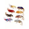 Mini Small Fish Desktop Ornament, Vintage and Personalized Koi Fish, Micro Landscape Resin Crafts, Suitable As A Small Gift for Friends