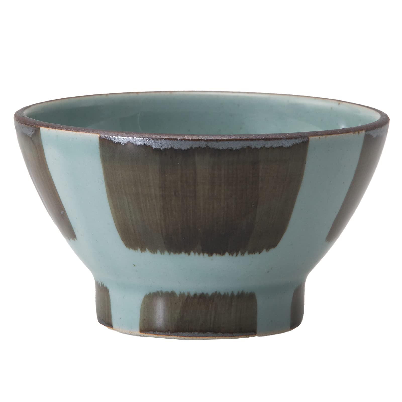 Nishikai Toki Rice Diameter Mode 24331 Hasami-yaki Bowl/Rice Bowl, Medium, 11.5cm, Moon,