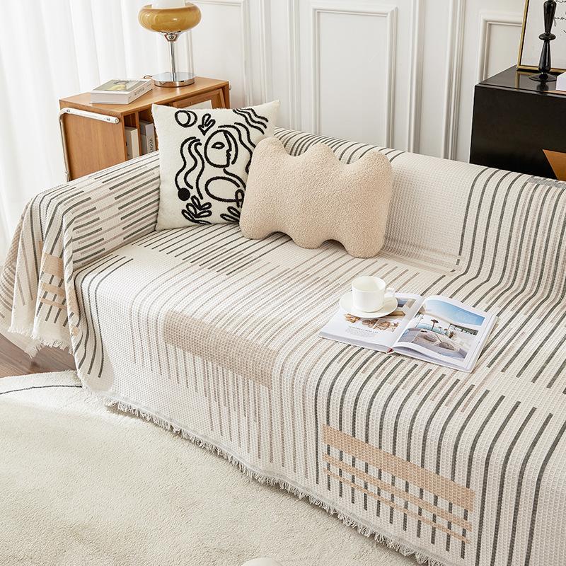 sofa covers for living room Sofa towel sofa blanket sofa cover all-inclusive universal camping blanket Tassel design