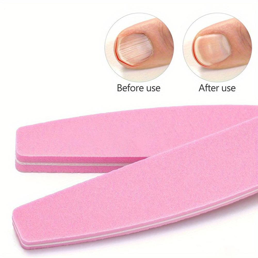 Xiaomi 10/20 pcsProfessional Dual-Sided Nail File Block Colorful Sponge Nail Polish Buffing Sanding Buffer Strip for Polishing Pedicure