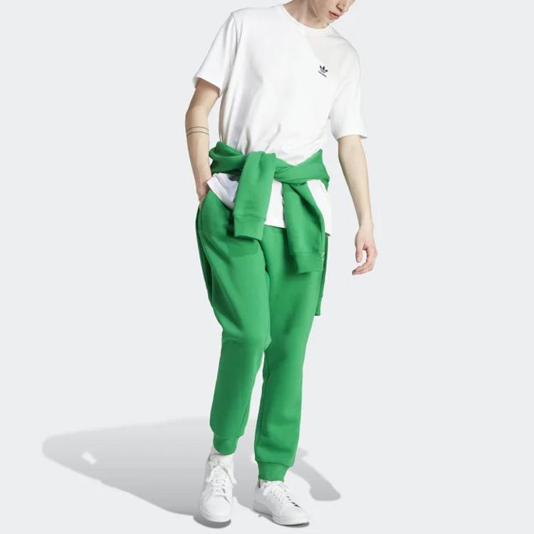 adidas Trefoil Essentials Pants Green Men Streetwear IM2102