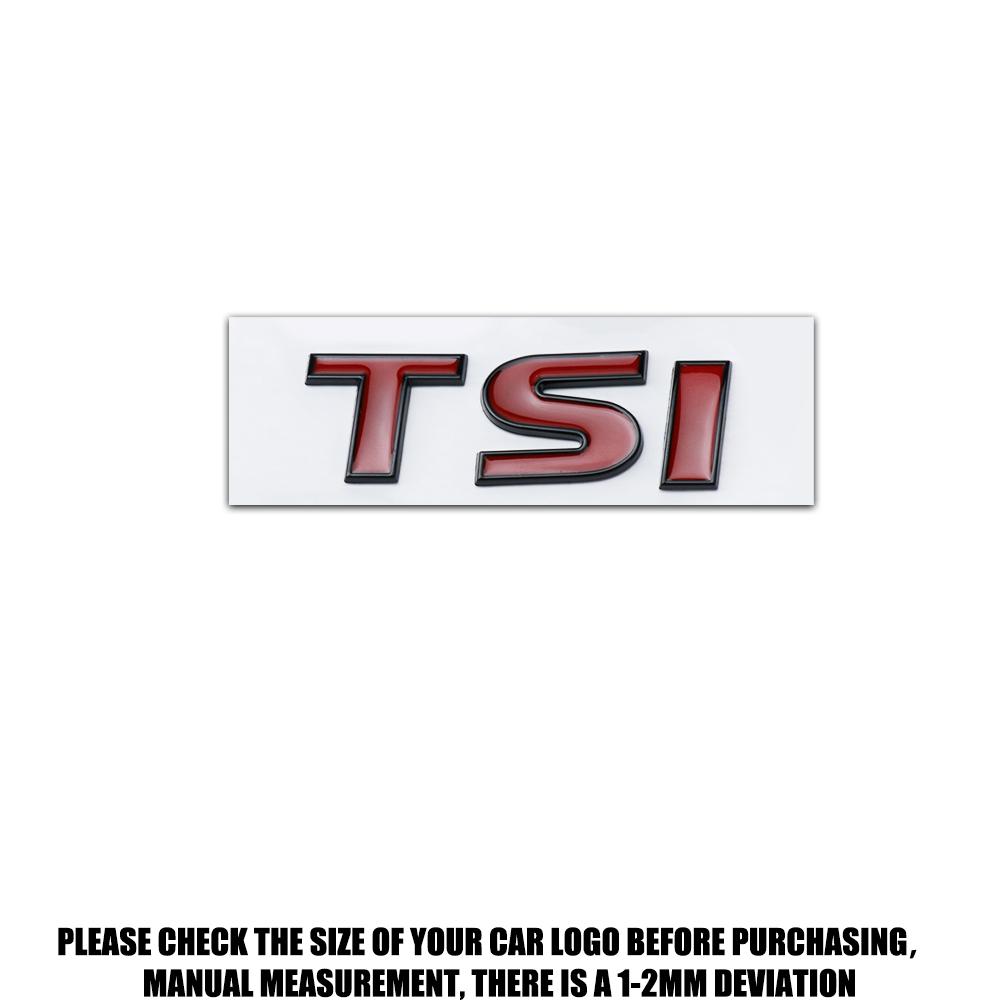 YKPSC1 3D Car Styling Metal Rear Trunk Sticker Badge Auto Accessories For VW GTI Golf8 Polo Passat Mk6 MK7 Tiguan R RLine Magotan Jetta QQ14
