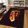 Racing Club De Lens Flannel Pattern Square Carpet,Area Rug,Carpet Rug for Living Room Bedroom Sofa Playroom Decor,Non-slip Floor Mat