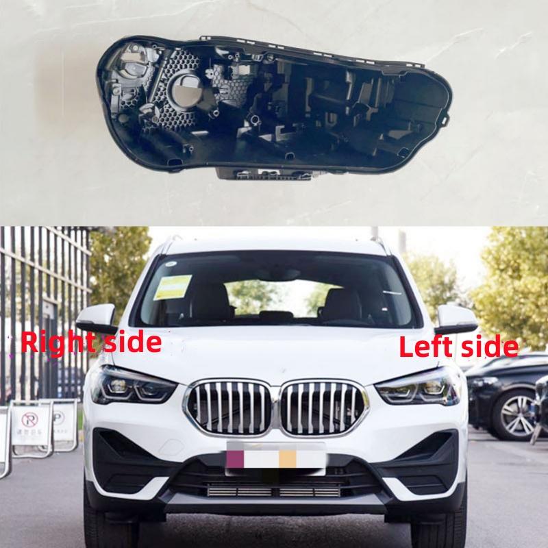 Headlight Base for BMW X1 F49 2020 2021 2022 Headlamp House Car Rear Base Front Auto Headlight Back House