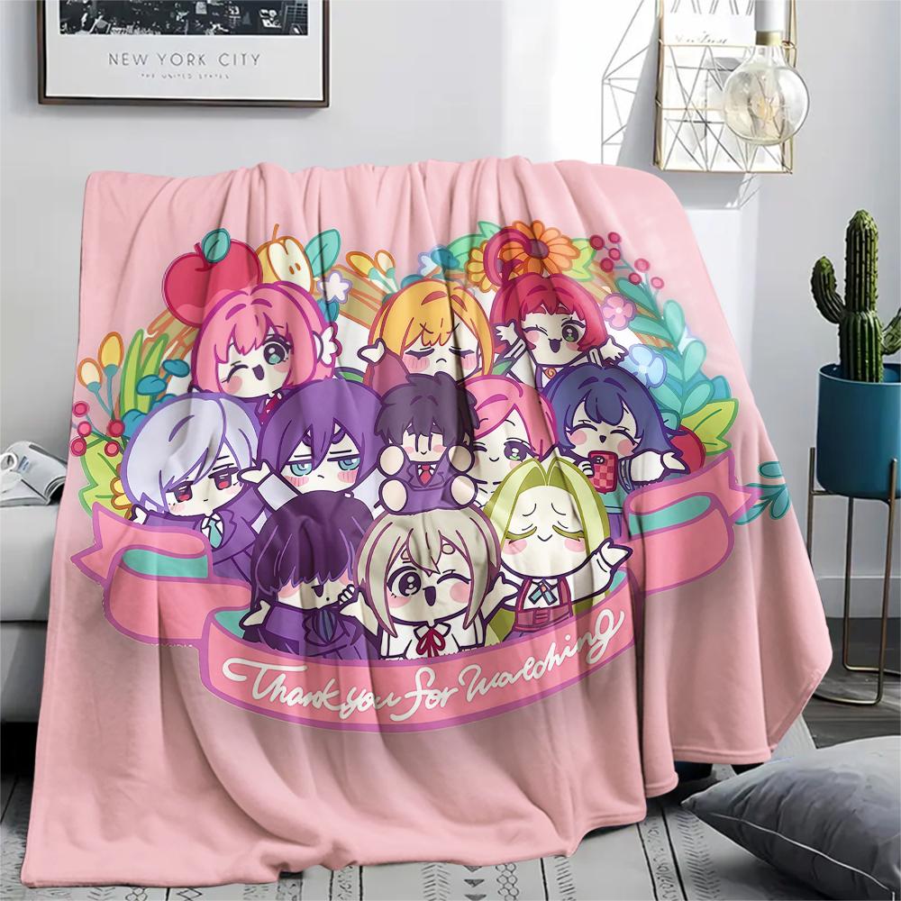 1PC The 100 Girlfriends Print Flannel Blanket, High quality All Seasons, Home Decor, Warmth and Comfort, Perfect for Christmas Gifts