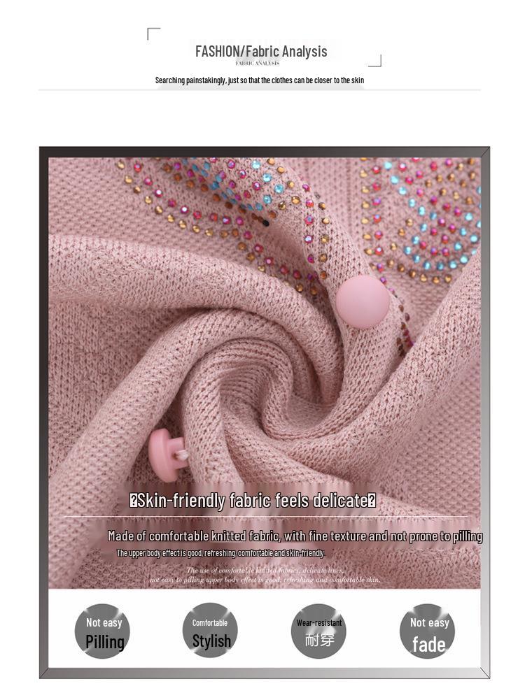 2026 New Chinese Style Ice Silk Short Sleeve Top for Middle-aged and Elderly Women