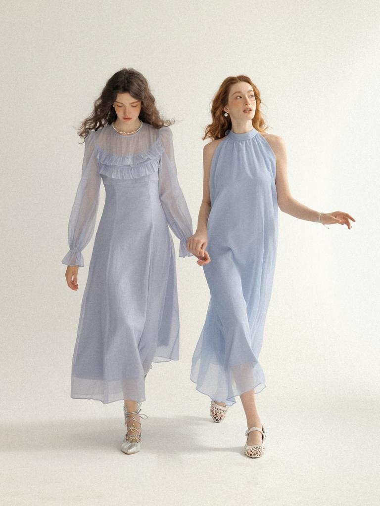 Sinseuden Serenity Halterneck Long Dress