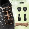 1 Pair Stopper for Elastic Rope Fastener for Kids Adult Triangle Plastic Cord Lock No Tie Shoelaces Buckle Lazy Sneaker Laces