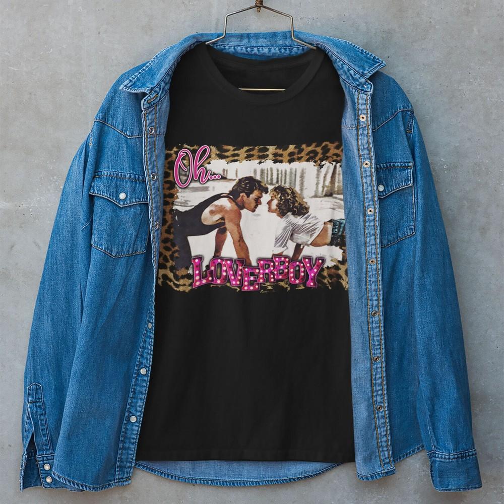 Vintage Shirt Patrick Swayze Romantic movie Unisex Fit Tee Shirt for Patrick Swa Unisex T-Shirt S