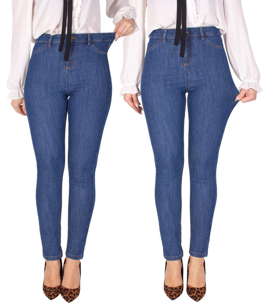 Jeans Damenhosen Jeggins High Waist 36 S Firi