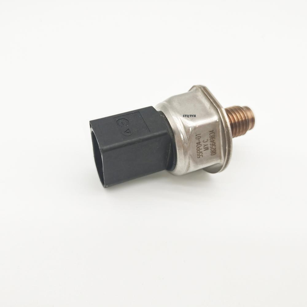 

55PP04-01 FUEL RAIL PRESSURE SENSOR FOR LAND ROVER DISCOVERY 3 / JAGUAR S-TYPE / Peugeot 2.7 DIESEL 1570H4,/9655714780 55PP0401 1 pc