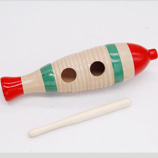 Wooden Frog Chirper Toy - Children s Percussion Instrument