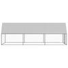 Vidaxl Outdoor Chicken Coop, 2X6X2 M, Galvanized Steel