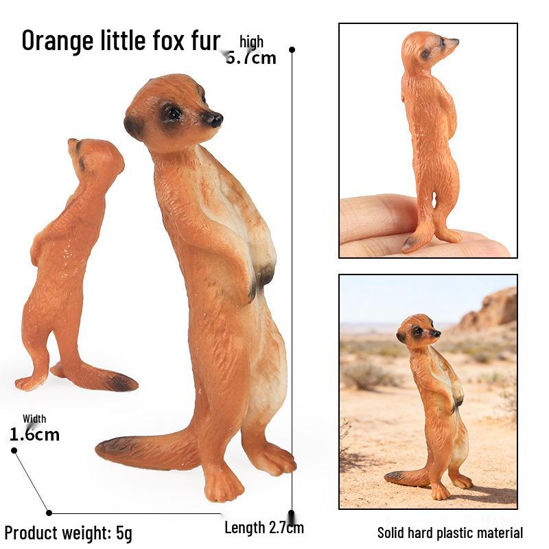 Wild Animal Figurine Set: Jaguar, Cheetah, African Leopard for Kids