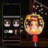 Waterproof Handheld Rabbit  Lantern Transparent Cartoon Rabbit Lamp  Party Decoration