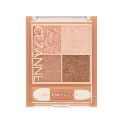 Ombretto Beige Tone 02 Rosy Beige 4,3 g - Palette di ombretti 4 colori luccicanti, perlati e opachi