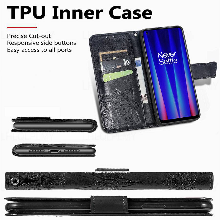 Cover A Libro Per Motorola Edge 50 Con Portafoglio E Supporto - Custodia In PU+TPU Con Motivo Gatto E Albero (Blu)