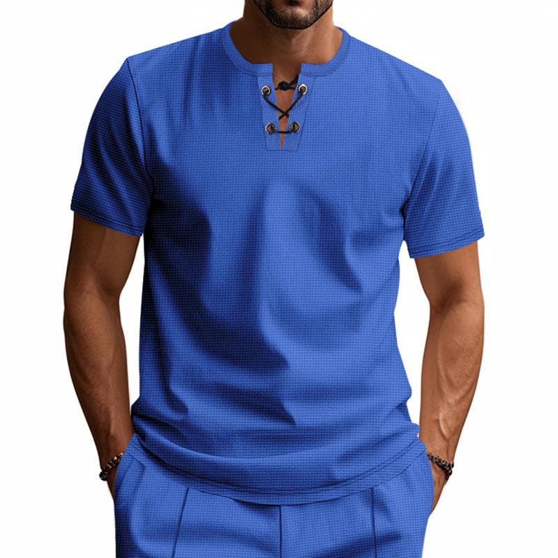 Men's T-shirt Summer Breathable Simple Casual Men's Short-sleeved Top
