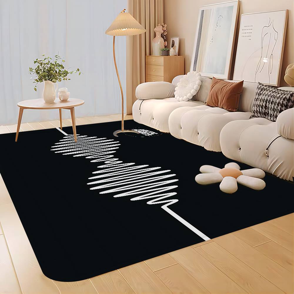 Vintage A-Arctic M-Monkeys Rock Band Room Mats Cheaper Anti-slip Modern Living Room Balcony Printed Welcome Rug