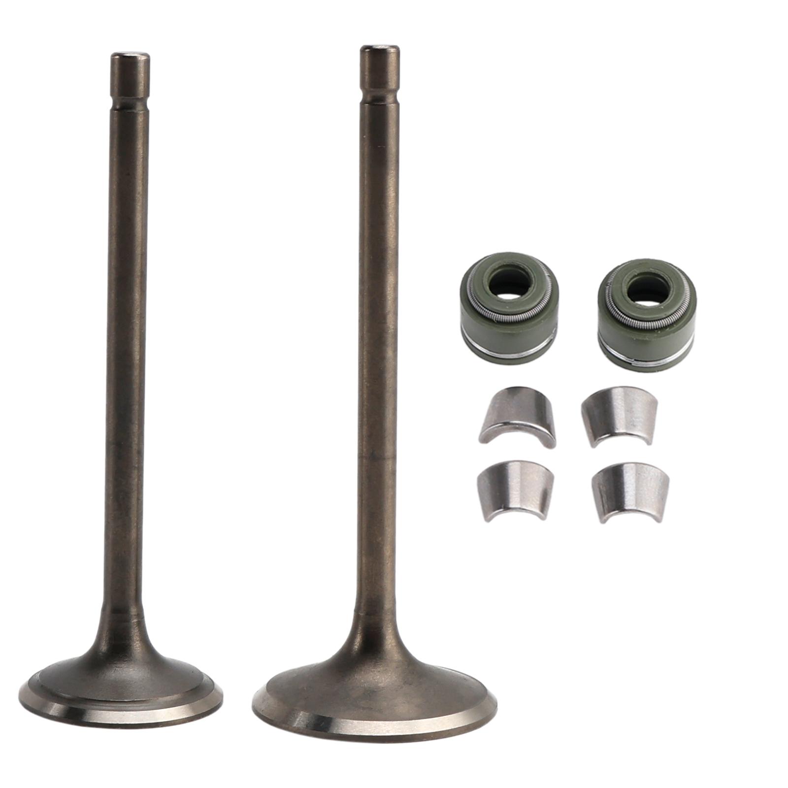 

Intake Exhaust Valve Kit For LIFAN ZONGSHEN CG250 250cc Go Kart Dirt Bike ATV